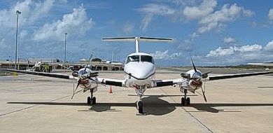 Super King Air B200 9-seater twin-engine aircraft