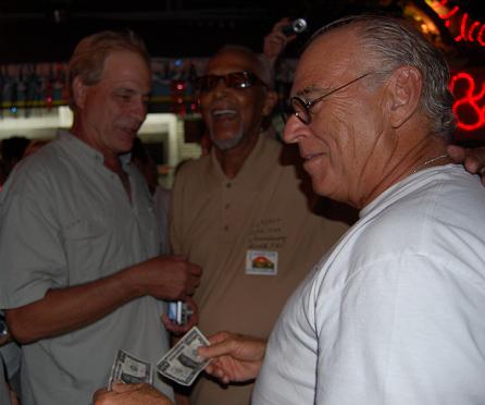 Jimmy Buffett, Marius Stakelborough & Paul Morrow in St. Barths for Le Select 60th Anniversary Celebrations